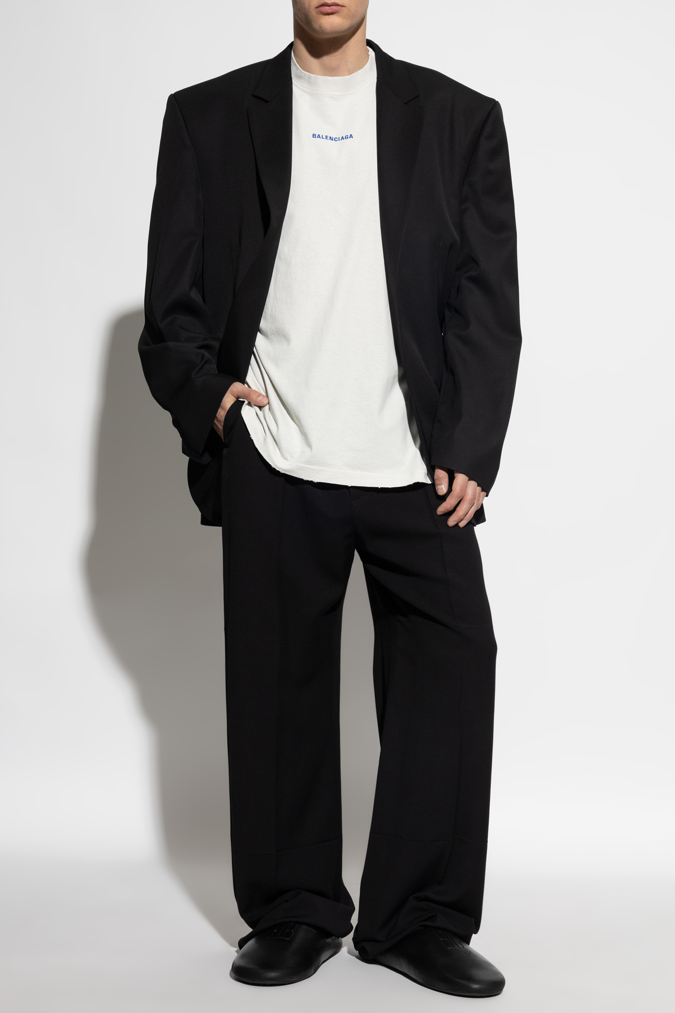 Tシャツ・カットソー BALENCIAGA SS25 L/S COCOON SHIRT (814121TRLD5 2135) BALENCIAGA SS25 L/S COCOON SHIRT (814121TRLD5 2135